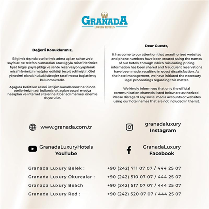Granada Anasayfa Pop Up